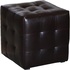 Пуф Лотос коричневый (искусственная кожа, 400x400x420 мм)