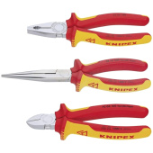 Набор губцевого инструмента Knipex VDE 3 предмета (KN-002012)