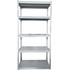Стеллаж металический серый 5 полок 900х400х1830 мм