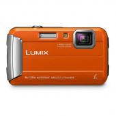 Цифровой компактный Фотоаппарат Panasonic Lumix DMC-FT30 оранжевый