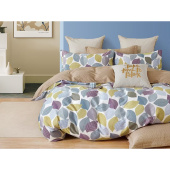 Комплект постельного белья Cleo Satin de Luxe 1.5-спальное сатин 70x70  см (15/0087-SK)