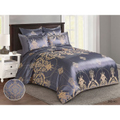 Постельное белье Cleo Satin Jacquard 31/202-SG (евро, жаккард)