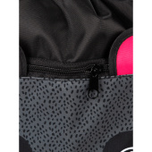 Мешок для сменной обуви Комус Класс Panda 360x470 мм черный с карманом купить в интернет-магазине товаров для офиса и дома ТопГрад с доставкой