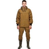 Костюм рабочий летний мужской противоэнцефалитный КБР хаки (размер 56-58, рост 170-176)