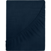 Простыня на резинке Verossa Twilight blue 140x200x20 см сатин 130 г/кв.м  тёмно-синяя