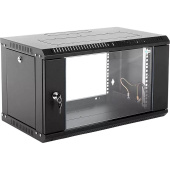 Шкаф телекоммуникационный настенный ЦМО 9U ШРН-Э-9.650-9005 (476x600x650 мм)