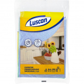 Салфетки хозяйственные Luscan вискоза 30x38 см 5 штук в упаковке