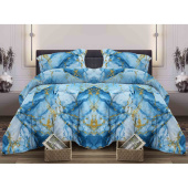 Постельное бельё Lovely textile Мрамор (евро, бязь)
