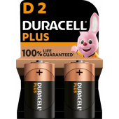 Батарейка D LR20 Duracell (2 штуки в упаковке)