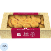 Печенье сдобное Деловой Стандарт Творожное 365 г купить в интернет-магазине товаров для офиса и дома ТопГрад с доставкой