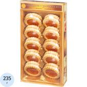 Печенье сдобное Бискотти с апельсиновым мармеладом 235 г купить в интернет-магазине товаров для офиса и дома ТопГрад с доставкой