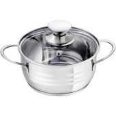 Кастрюля Regent inox Linea Bimbo vitro 1.5 л нержавеющая сталь с крышкой