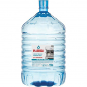 Бутилированная питьевая вода Главвода для КОФЕМАШИН 19 л (одноразовая бутыль)