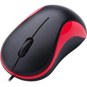 Мышь проводная Oklick 115S черно-красная (M-288)