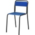 Стул офисный СМ7/7-02 Юнит синий (ткань, металл) купить в интернет-магазине товаров для офиса и дома ТопГрад с доставкой