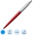 Ручка шариковая Parker Jotter Kensington Red CT цвет чернил синий, цвет  корпуса красный (артикул производителя 1953187)