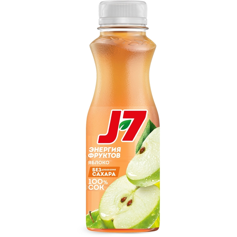 Сок J7 яблоко 0.3 л без сахара