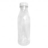 Бутылка пластиковая прозрачная 500 мл диаметр горла 38 мм (100 штук в упаковке)