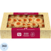 Печенье сдобное Деловой Стандарт Курабье 360 г купить в интернет-магазине товаров для офиса и дома ТопГрад с доставкой