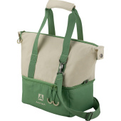 Термосумка Арктика 11.5 л 37x16x30 см зелёная/бежевая