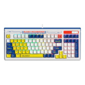 Клавиатура A4Tech Bloody B950 синий/белый