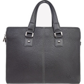 Портфель Pellecon чёрный из искусственной кожи (812-21939-1) купить в интернет-магазине товаров для офиса и дома ТопГрад с доставкой