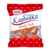 Кекс Kovis Мини-маффины с клубничным джемом 470 г купить в интернет-магазине товаров для офиса и дома ТопГрад с доставкой