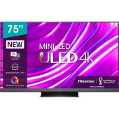 Телевизор 75" Hisense 75U8HQ черный