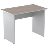Стол прямой Easy Standard (дуб темный/серый, 1000х600х740 мм)