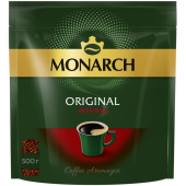 Кофе растворимый сублимированный Monarch Original Intense 500 г (пакет) купить в интернет-магазине товаров для офиса и дома ТопГрад с доставкой
