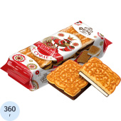 Печенье сахарное в глазури Дымка Царское чаепитие с суфле 360 г купить в интернет-магазине товаров для офиса и дома ТопГрад с доставкой