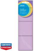 Стикеры Attache Bright colours 38х51 мм пастельные фиолетовые (3 блока по 100 листов)