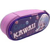 Пенал-косметичка односекционный Очаровательная малышка