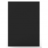 Доска меловая немагнитная А5 (14.8x21 см) пластиковая черная без рамы Attache