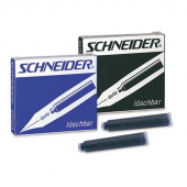 Чернила в патронах Schneider синие (6 штук в упаковке)