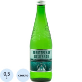 Вода минеральная Новотерская лечебно-столовая газированная 0.5 л купить в интернет-магазине товаров для офиса и дома ТопГрад с доставкой