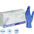 Перчатки медицинские смотровые нитриловые SFM нестерильные неопудренные  размер M (7-8) фиолетово-голубые (50 пар/100 штук в упаковке) купить в интернет-магазине товаров для офиса и дома ТопГрад с доставкой