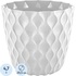 Горшок для цветов с поддоном InGreen Wave 4.7 л белоснежный жасмин  (19.5x20.5 см) купить в интернет-магазине товаров для офиса и дома ТопГрад с доставкой