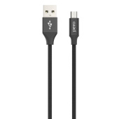 Кабель Pero DC-02 micro USB - USB A 1 метр (4603740875257) Кабель Pero DC-02 micro USB - USB A 1 метр (4603740875257)