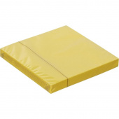 Стикеры Гознак 75x75 мм пастельные желтые (1 блок, 100 листов)