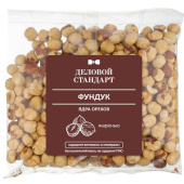 Фундук Деловой Стандарт жареный 500 г купить в интернет-магазине товаров для офиса и дома ТопГрад с доставкой