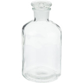 Склянка стеклянная с пробкой 250 мл купить в интернет-магазине товаров для офиса и дома ТопГрад с доставкой