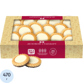 Печенье сдобное Деловой Стандарт с кремом 470 г купить в интернет-магазине товаров для офиса и дома ТопГрад с доставкой