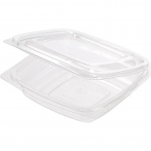 Одноразовый пластиковый контейнер для салатов 500 мл прозрачный (300 штук в упаковке)