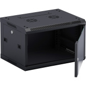 Шкаф телекоммуникационный настенный Neomax 9U NCB-WM9U-6045GK3-100-BK  600x400х450