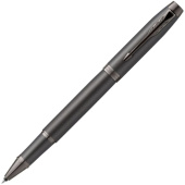 Роллер Parker IM Professionals Monochrome Titanium цвет чернил черный цвет корпуса серый (артикул производителя 2172960)
