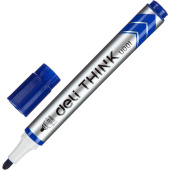 Маркер для белых досок Deli Think синий (толщина линии 1.5-3 мм) круглый наконечник