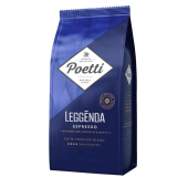 Кофе в зернах Poetti Leggenda Espresso 100% арабика 1 кг купить в интернет-магазине товаров для офиса и дома ТопГрад с доставкой