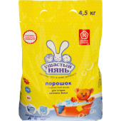 Порошок стиральный автомат для детского белья Ушастый Нянь 4.5 кг для  белого и цветного белья