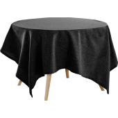 Скатерть на стол прямоугольная Волшебная Ночь Рогожка 165х200 см полиэстер темно-серая